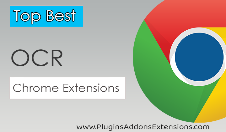 Chrome Extensions For Ocr